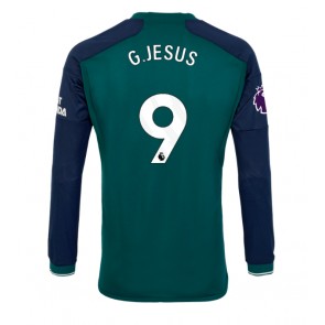 Arsenal Gabriel Jesus #9 Alternativní Dres 2023-24 Dlouhý Rukáv